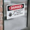 Signmission High Voltage Inside Do Not Open Danger Sign, Vinyl Decal, 10in W x 7in L, 2PK OS-2PACK-DS-D-710-L-1333 - alternate 3